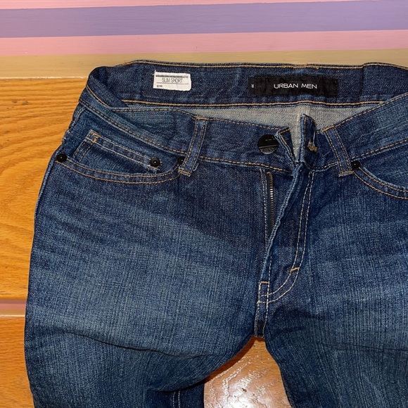 Urban mens jeans shorts - Picture 2 of 4